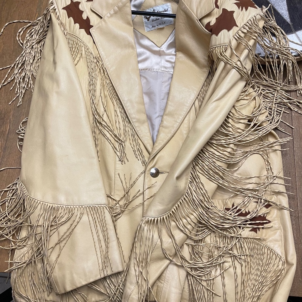 Leather Jacket vintage continental fashion